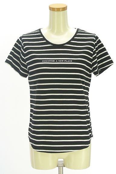 クリックで大画像表示 CYNICAL(シニカル)の古着「ボーダーロゴTシャツ(Tシャツ)」大画像1へ