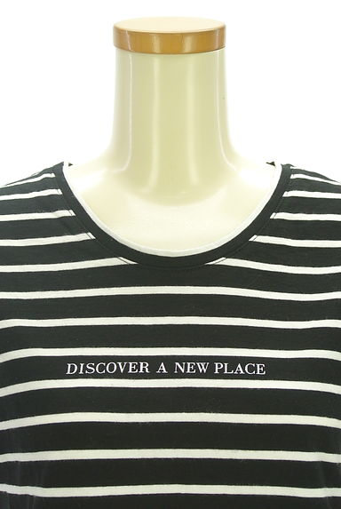 クリックで大画像表示 CYNICAL(シニカル)の古着「ボーダーロゴTシャツ(Tシャツ)」大画像4へ