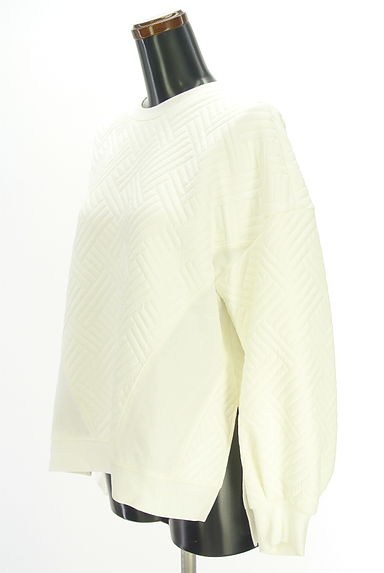 クリックで大画像表示 PASSIONE(パシオーネ)の古着「サイドスリットきれいめスウェット(スウェット・パーカー)」大画像3へ