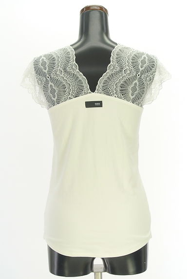 クリックで大画像表示 ayane(アヤン)の古着「レース切替リブトップス(カットソー・プルオーバー)」大画像2へ