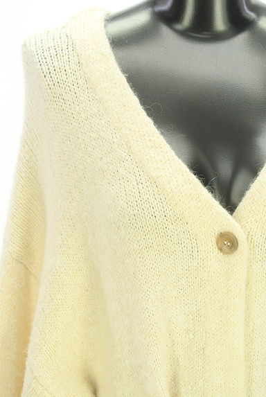 Samansa Mos2（サマンサモスモス）の古着「ベルト付きロングニットカーディガン（カーディガン・ボレロ）」大画像４へ