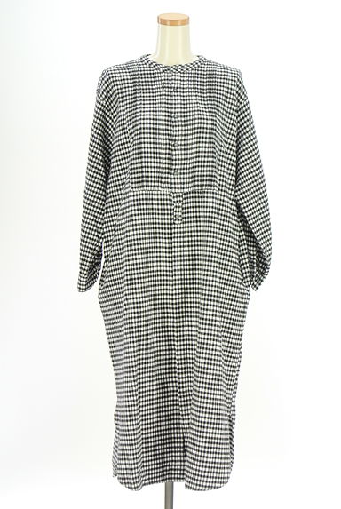 Samansa Mos2（サマンサモスモス）の古着「ギンガムチェックシャツワンピース（ワンピース・チュニック）」大画像１へ