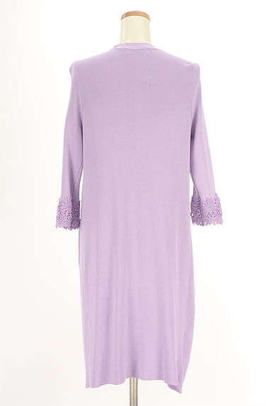 クリックで大画像表示 MISCH MASCH(ミッシュマッシュ)の古着「MM by MISCH MASCH ロングニットカーディガン(カーディガン・ボレロ)」大画像2へ