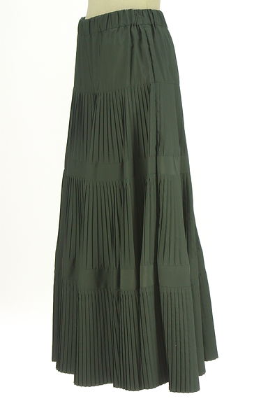 クリックで大画像表示 BEARDSLEY(ビアズリー)の古着「プリーツロングスカート(ロングスカート・マキシスカート)」大画像3へ