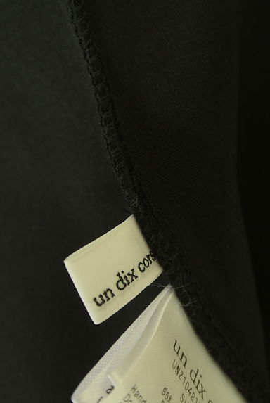 クリックで大画像表示 un dix cors(アンディコール)の古着「レザー風ストレッチブルゾン(ブルゾン・スタジャン)」大画像6へ