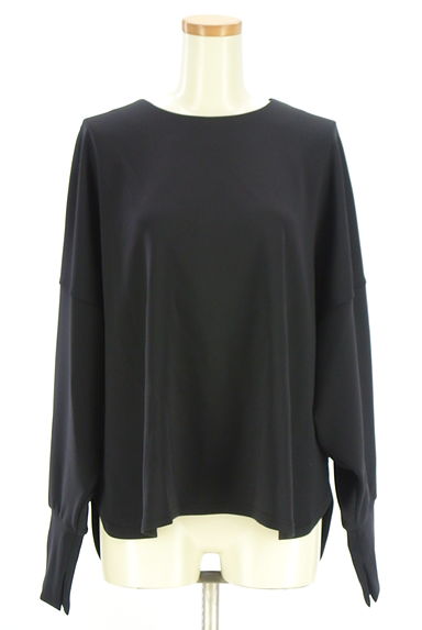 クリックで大画像表示 DOUDOU(ドゥドゥ)の古着「ストレッチワイドカットソー(カットソー・プルオーバー)」大画像1へ