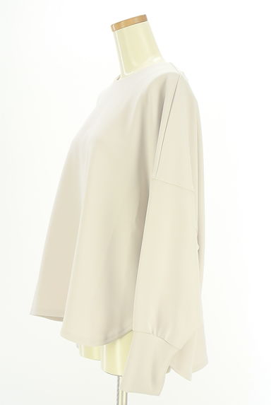 クリックで大画像表示 DOUDOU(ドゥドゥ)の古着「ストレッチワイドカットソー(カットソー・プルオーバー)」大画像3へ