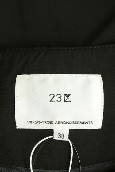 クリックで大画像表示 23区(ニジュウサンク)の古着「ジップアップノーカラーブルゾン(ブルゾン・スタジャン)」大画像6へ