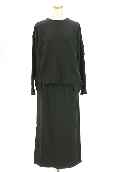 クリックで大画像表示 DOUDOU(ドゥドゥ)の古着「スウェットセットアップ(セットアップ(ジャケット+スカート))」大画像1へ