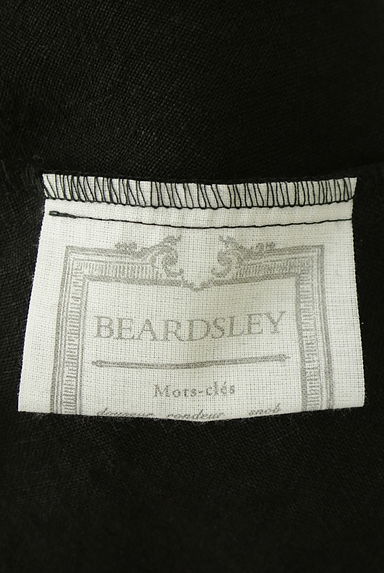 クリックで大画像表示 BEARDSLEY(ビアズリー)の古着「パールボタンフレアリネンブラウス(ジャケット)」大画像6へ