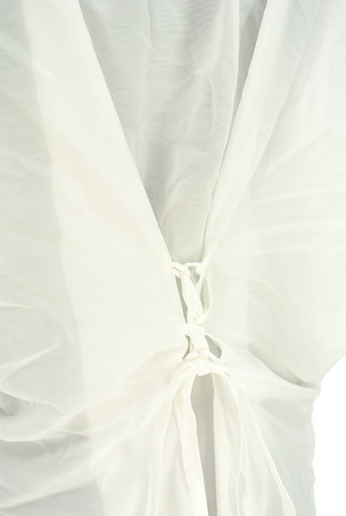 クリックで大画像表示 MISCH MASCH(ミッシュマッシュ)の古着「バックレースアップドルマンブラウス(ブラウス)」大画像5へ