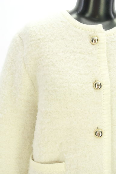 クリックで大画像表示 Apuweiser riche(アプワイザーリッシェ)の古着「ラメ混ニットジャケット(ジャケット)」大画像4へ