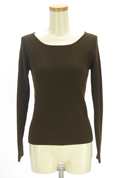 Apuweiser riche（アプワイザーリッシェ）の古着「ストレッチリブニット（ニット）」大画像１へ