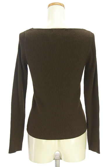 Apuweiser riche（アプワイザーリッシェ）の古着「ストレッチリブニット（ニット）」大画像２へ