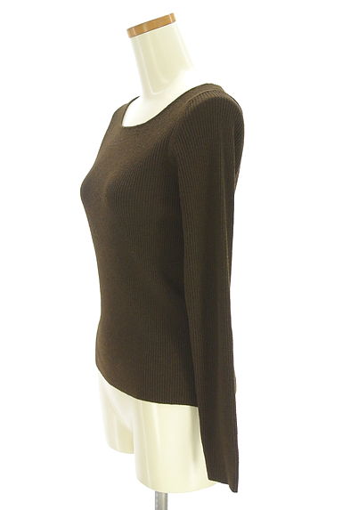 Apuweiser riche（アプワイザーリッシェ）の古着「ストレッチリブニット（ニット）」大画像３へ