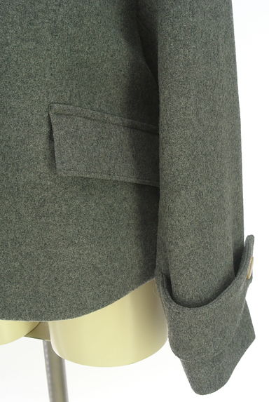 クリックで大画像表示 Apuweiser riche(アプワイザーリッシェ)の古着「ショート丈ウールコート(コート)」大画像5へ