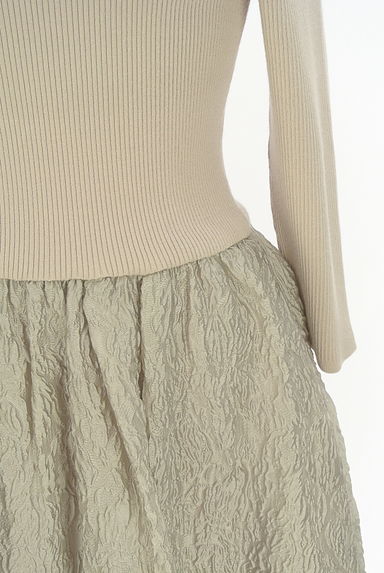 クリックで大画像表示 Apuweiser riche(アプワイザーリッシェ)の古着「別地切替ワンピース(ワンピース・チュニック)」大画像5へ