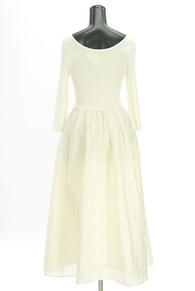 クリックで大画像表示 Apuweiser riche(アプワイザーリッシェ)の古着「別地切替ワンピース(ワンピース・チュニック)」大画像2へ