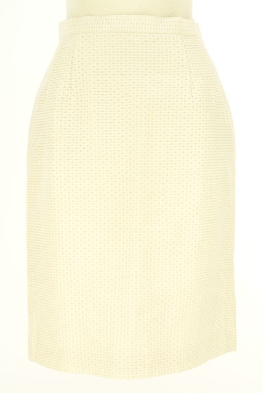 クリックで大画像表示 KarL Park Lane(カールパークレーン)の古着「透かしチェック膝丈タイトスカート(スカート)」大画像1へ