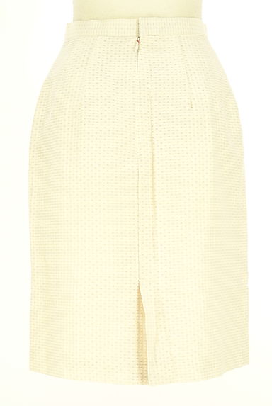 クリックで大画像表示 KarL Park Lane(カールパークレーン)の古着「透かしチェック膝丈タイトスカート(スカート)」大画像2へ