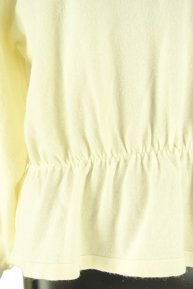 クリックで大画像表示 earth music&ecology(アースミュージック&エコロジー)の古着「ウエストゴムペプラムニット(ニット)」大画像5へ