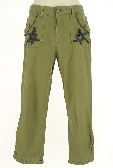 クリックで大画像表示 axes femme(アクシーズファム)の古着「クロップドテーパードパンツ(パンツ)」大画像1へ