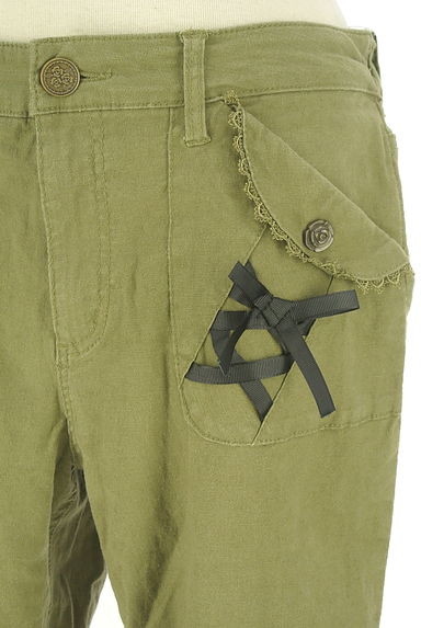 クリックで大画像表示 axes femme(アクシーズファム)の古着「クロップドテーパードパンツ(パンツ)」大画像4へ