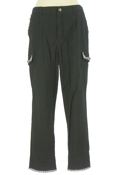 クリックで大画像表示 axes femme(アクシーズファム)の古着「刺繍入りテーパードパンツ(パンツ)」大画像1へ