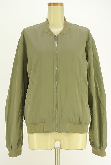 クリックで大画像表示 axes femme(アクシーズファム)の古着「コットン混MA-1(ブルゾン・スタジャン)」大画像1へ