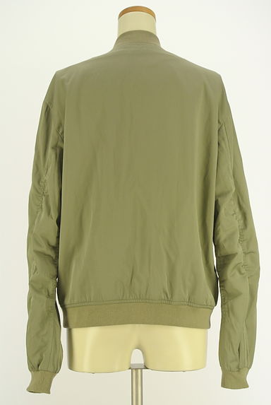 クリックで大画像表示 axes femme(アクシーズファム)の古着「コットン混MA-1(ブルゾン・スタジャン)」大画像2へ