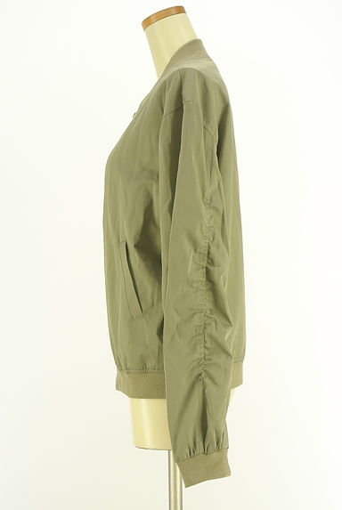 クリックで大画像表示 axes femme(アクシーズファム)の古着「コットン混MA-1(ブルゾン・スタジャン)」大画像3へ