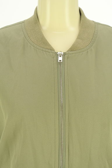 クリックで大画像表示 axes femme(アクシーズファム)の古着「コットン混MA-1(ブルゾン・スタジャン)」大画像4へ