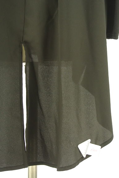 クリックで大画像表示 OSMOSIS(オズモーシス)の古着「素材切替フィッシュテールプルオーバー(カットソー・プルオーバー)」大画像5へ