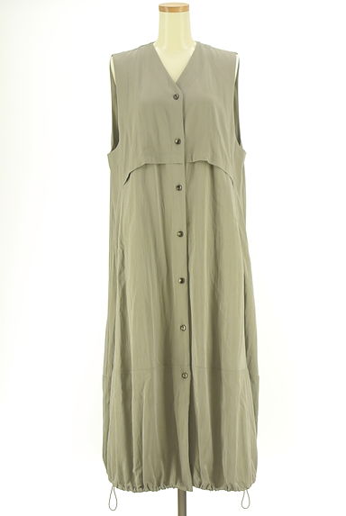 クリックで大画像表示 OSMOSIS(オズモーシス)の古着「loaf ジレワンピース(ワンピース・チュニック)」大画像1へ