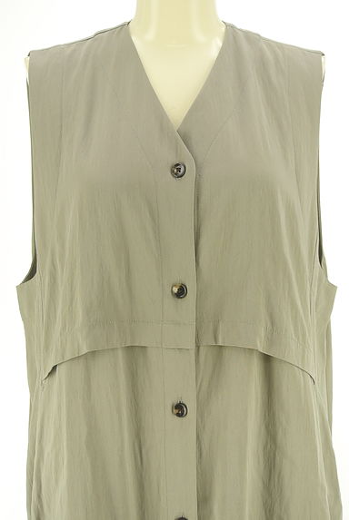 クリックで大画像表示 OSMOSIS(オズモーシス)の古着「loaf ジレワンピース(ワンピース・チュニック)」大画像4へ