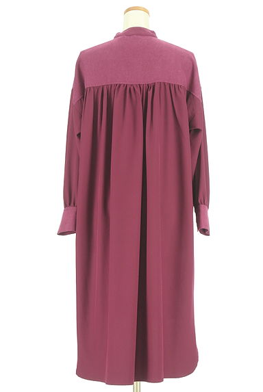 OSMOSIS（オズモーシス）の古着「コーデュロイ切替ロングシャツワンピース（ワンピース・チュニック）」大画像２へ