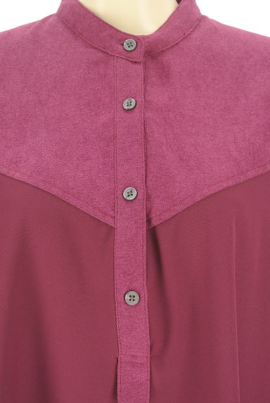 OSMOSIS（オズモーシス）の古着「コーデュロイ切替ロングシャツワンピース（ワンピース・チュニック）」大画像４へ