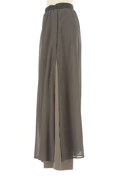 クリックで大画像表示 OSMOSIS(オズモーシス)の古着「シフォン重ねワイドパンツ(パンツ)」大画像3へ