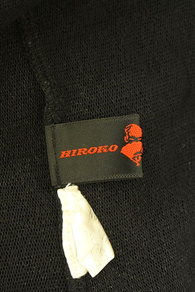 クリックで大画像表示 HIROKO KOSHINO(ヒロココシノ)の古着「シアーニットカットソー(カットソー・プルオーバー)」大画像6へ