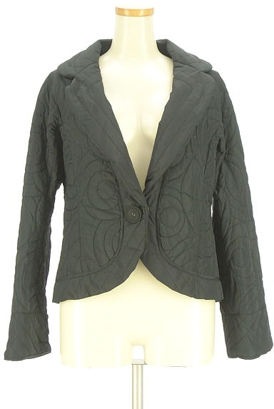 クリックで大画像表示 HIROKO KOSHINO(ヒロココシノ)の古着「キルティングショートコート(コート)」大画像1へ