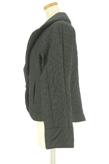 クリックで大画像表示 HIROKO KOSHINO(ヒロココシノ)の古着「キルティングショートコート(コート)」大画像3へ