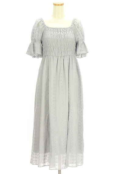 クリックで大画像表示 PROPORTION BODY DRESSING(プロポーションボディドレッシング)の古着「EDIT COLOGNE カットワークレースワンピース(ワンピース・チュニック)」大画像1へ