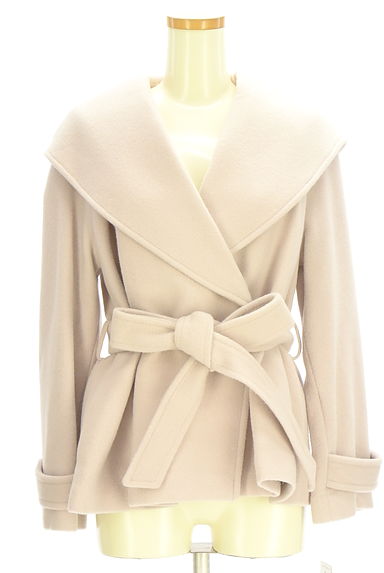 クリックで大画像表示 PROPORTION BODY DRESSING(プロポーションボディドレッシング)の古着「ショート丈ウール混コート(コート)」大画像1へ