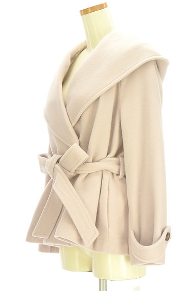 クリックで大画像表示 PROPORTION BODY DRESSING(プロポーションボディドレッシング)の古着「ショート丈ウール混コート(コート)」大画像3へ