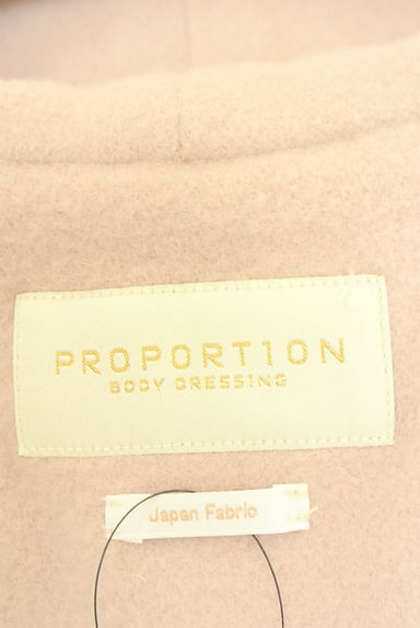 クリックで大画像表示 PROPORTION BODY DRESSING(プロポーションボディドレッシング)の古着「ショート丈ウール混コート(コート)」大画像6へ