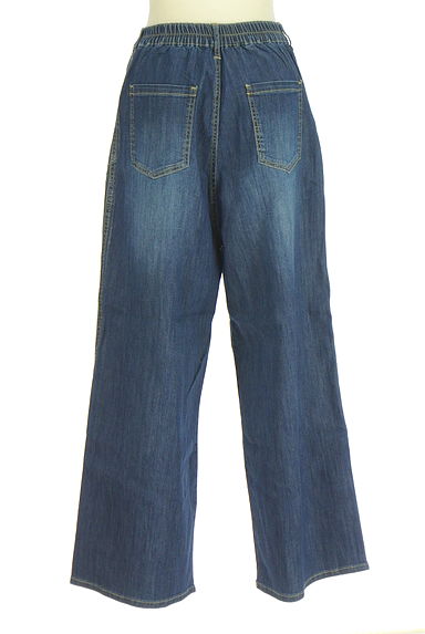 クリックで大画像表示 NICOLE(ニコル)の古着「WALDO サイドラインワイドデニムパンツ(デニムパンツ)」大画像2へ