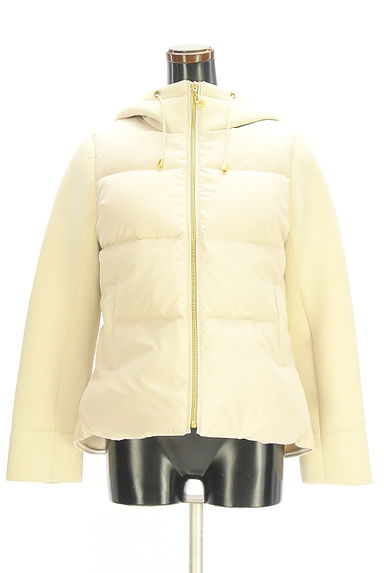 クリックで大画像表示 NICOLE(ニコル)の古着「ダウン×ダンボールニットショートコート(ダウンジャケット・ダウンコート)」大画像1へ