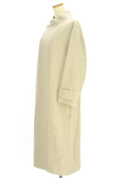 クリックで大画像表示 NICOLE(ニコル)の古着「WALDO ヘリンボーン織ウール混ロングコート(コート)」大画像3へ