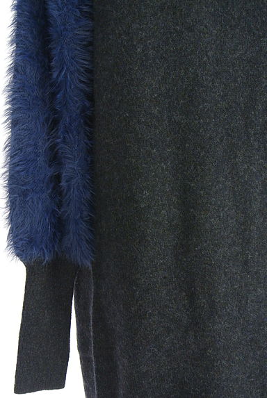 クリックで大画像表示 MURUA(ムルーア)の古着「袖シャギーニットワンピース(ワンピース・チュニック)」大画像5へ