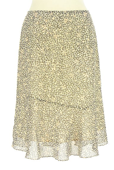 クリックで大画像表示 UNTITLED(アンタイトル)の古着「膝丈シアーシフォンスカート(スカート)」大画像1へ